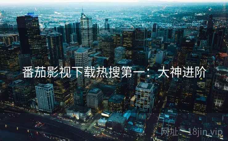 番茄影视下载热搜第一：大神进阶