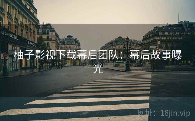 柚子影视下载幕后团队：幕后故事曝光