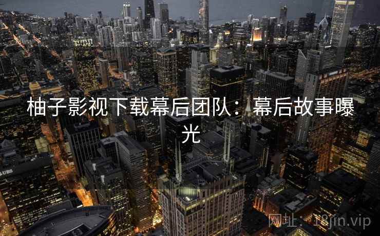 柚子影视下载幕后团队：幕后故事曝光